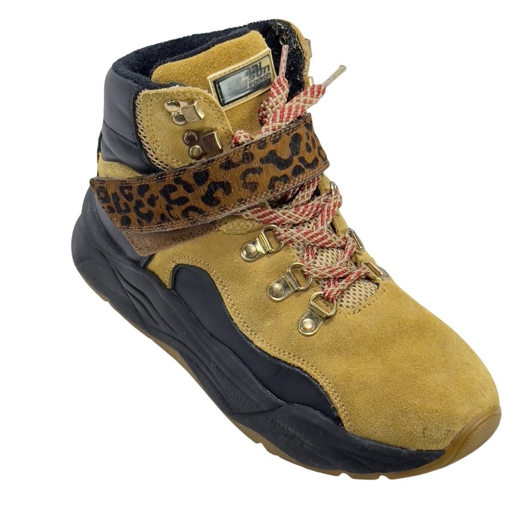 SCOTCH and SODA by MAISON SCOTCH Celeste Womens High-Top Hiking Boots Size 8.5M